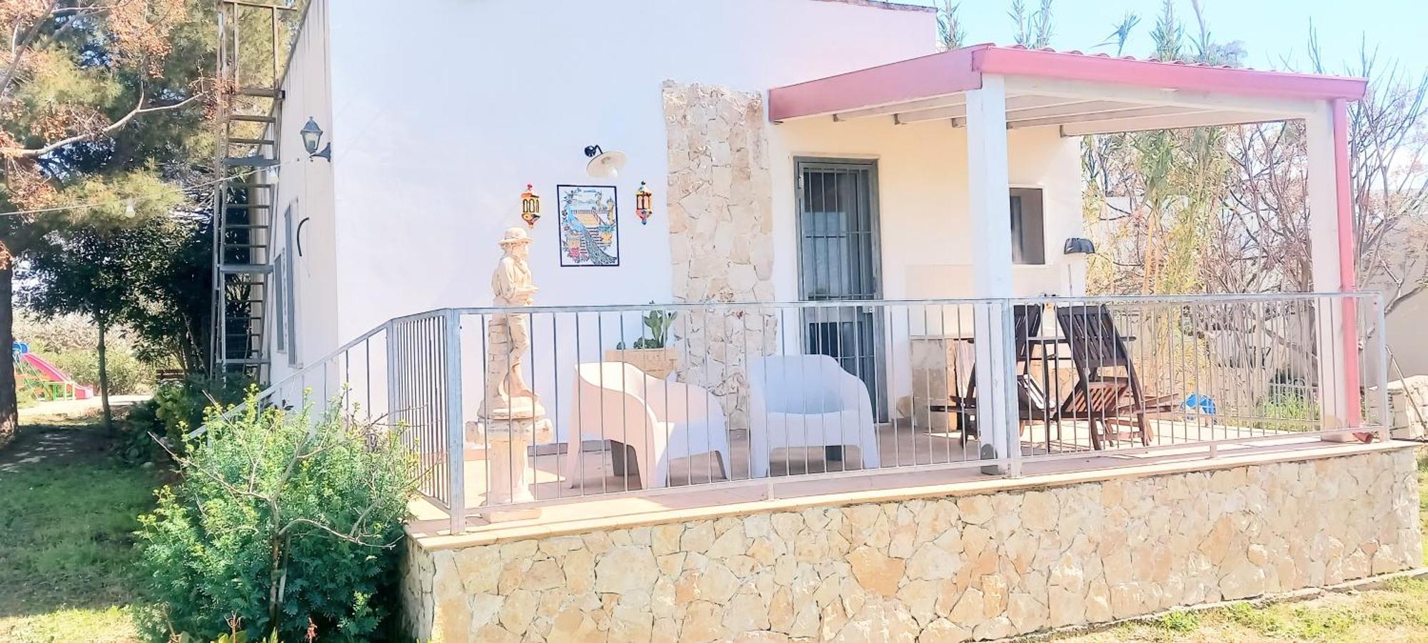 فيلا Casale Conte Dell'Anna بورتو سيساريو المظهر الخارجي الصورة